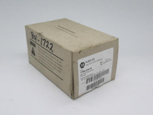 Allen-Bradley 1794-OA16 Series A Flex I/O Output Module 120V 16 Point NEW