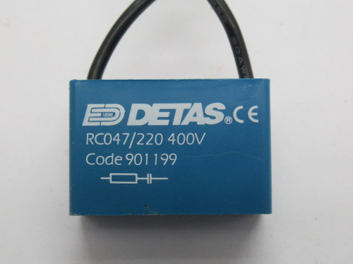 Detas RC047/220 400V General Purpose Transient Suppressor 400VAC 1 Phase USED