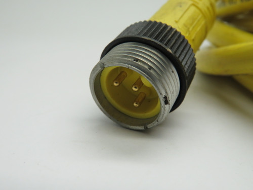 Woodhead 41002 Male/Female Cable Assembly 3-Pole 13A 600V 25' Length USED