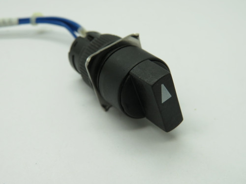 Omron A3BT-S2E11 Selector Switch 2-Position Maintained 0.1A 30VDC SOLDERED USED