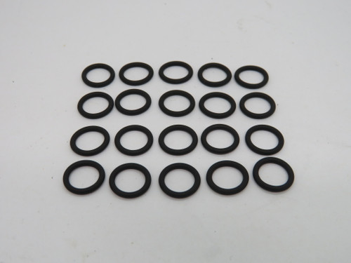 Nordson 940129 Silicone Conductive O-Ring 0.375 x 0.5 x 0.063" Lot of 20 NWB