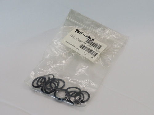 Nordson 941185 Silicone Conductive O-Ring for Feed Pump 0.875 x 1" Lot of 14 NWB