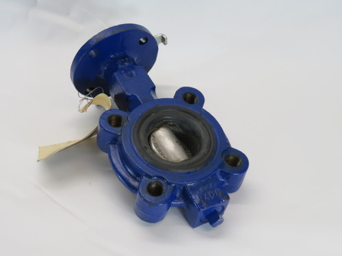 Keystone 222-786-LE Lug-Style Butterfly Valve 2" 4-Bolt 250 psi SHELF WEAR NOP