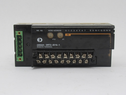 Omron DRT2-ID16-1 Digital Input Remote Terminal 16-Input 24VDC 6mA USED