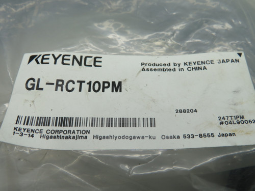 Keyence GL-RCT10PM Extension Female/Male 10m NWB