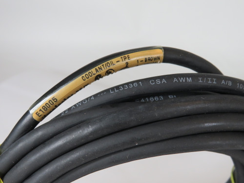 ifm E18005 Female Straight Cordset 4A 250VAC 300VDC 5m NOP