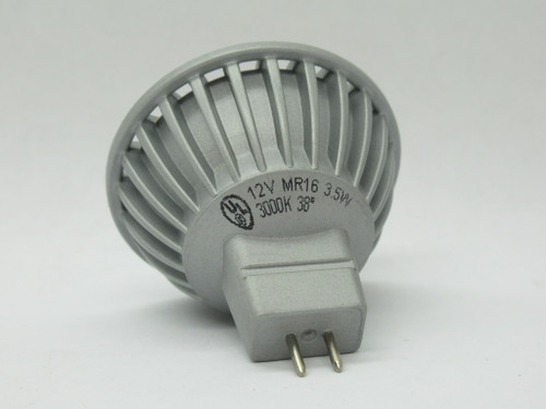 Generic MR16 LED Light Bulb 12V 3.5W 3000K 2-Pin NOP