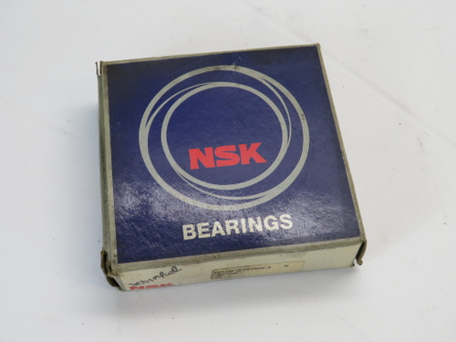 NSK 3210B-2ZRTNGC3 Angular Contact Ball Bearing 90mm OD 50mm ID 30.2mm W NEW