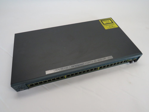 Cisco SWITCH-WS-C2950SX-24 24 Port Managed Ethernet Switch USED