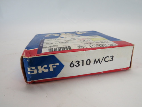 SKF 6310M/C3 Deep Groove Ball Bearing 110mmOD 50mmID 27mmW SEALED NEW