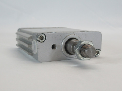 Festo 161279 DZF-40-25-A-P-A Flat Pneumatic Cylinder 40mm Bore 25mm Stroke USED