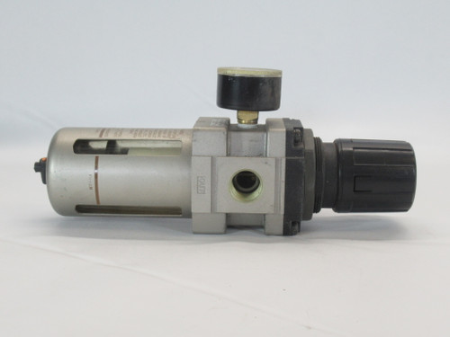SMC NAW4000-N04G Filter Regulator w/ Gauge 1/2" NPT 0.05-0.85MPa USED