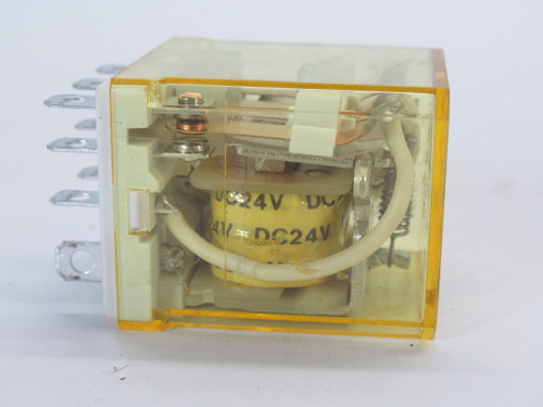 IDEC RH3B-U-DC24V Plug-In Relay 24VDC 10A 120VAC 11-Pin USED
