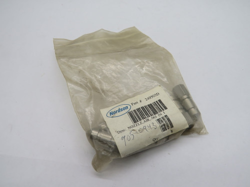 Nordson 249503D Venturi Nozzle .063" ID 1/8" NPT *NO O-RING* Lot of 7 NWB