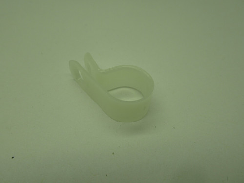 Generic White Nylon Loop Clamp 1/2" ID 1-3/16” Long Lot of 100 NOP