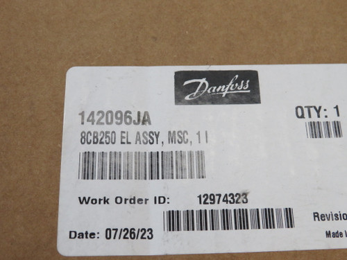 Danfoss 142096JA 8CB250 Clutch Brake Element Assembly SEALED NEW