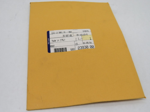 Alfa Laval 35-607-00 616-13-9061-01/060 Gasket SEALED STAINED PACKAGE NEW