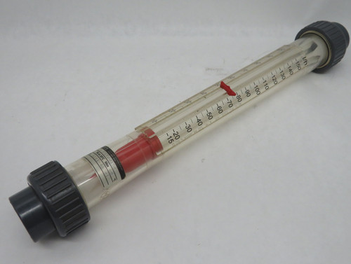 Chemline 1111-46301 FST00150 Flow Meter PVC 15-150l/h 10-100% 1" Connection USED