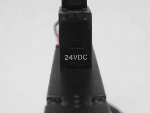 SMC NZM121HT Vacuum Generator w/ Coil 24VDC 1/8" NPTF Port USED