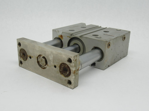 SMC MGPM50-75 Compact Guide Cylinder 50mm Bore 75mm Stroke 1.0 Mpa RUST USED