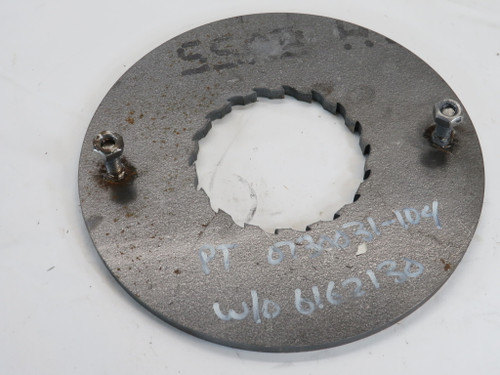 Trillium 0730031-104 84362-2-1-1 Pump Wear Plate 4SP RUST/WRITING ON ITEM NOP