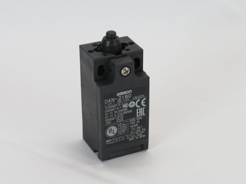 Omron D4N-2180 Safety Limit Switch Body 240VAC 3A 250VDC 0.27A NO HEAD USED