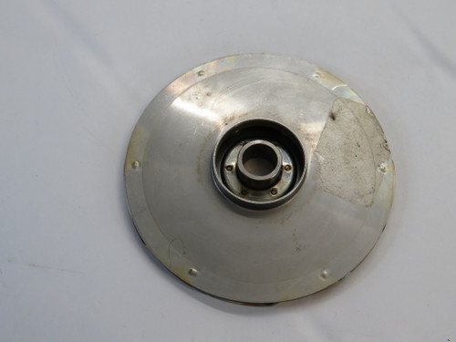 Generic Pump Impeller 3-3/4"TD 6 Vane 7/16"ID 1-1/8"MH RUST/WEAR USED