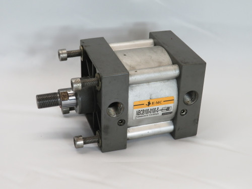 EMC NBCB100-0100-S Air Cylinder 4" Bore 1" Stroke 0.1-0.9 MPa USED