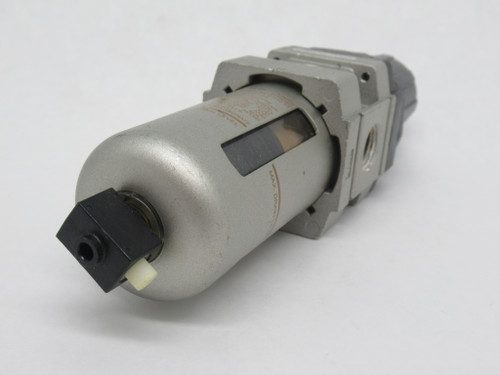 SMC AFD30-N02BC-Z Micro Mist Separator Size 30 1/4" NPT *NO BRACKET* USED