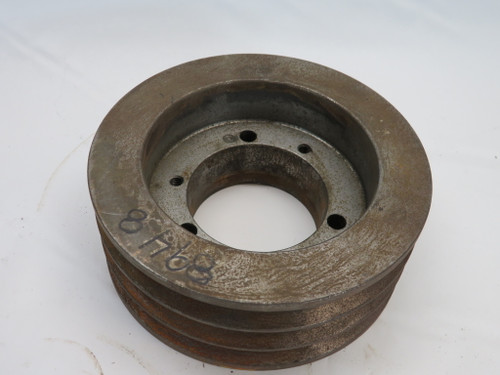 Generic 3/5V6.3-SK Pulley 2.625" Max Bore SK Bushing 3 Groove RUST USED