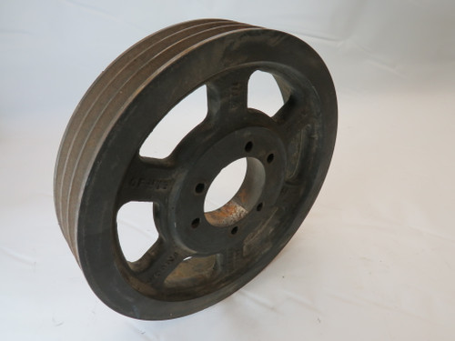 TB Woods 5V11.8X3-SF Sheave 1/2"-2-15/16"ID SF Bushing 3Groove 11.8"OD RUST USED