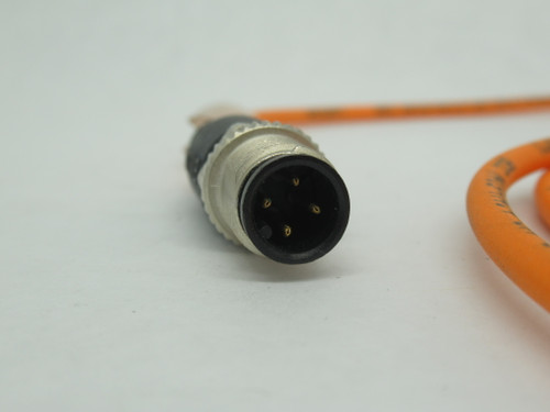 Balluff BCC0871 Welding Cable M12 Female to Male 250V 4A 2m Cable USED