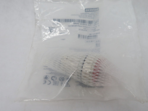 Siemens 3SU1050-0AB20-0AA0 Metal Red Momentary Push Button Operator NWB