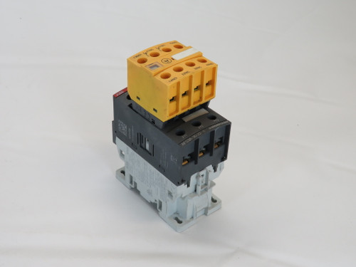 ABB AFS38-30-22-11 Contactor 24-60V 50/60Hz 20-60VDC 3P 2NO 2NC 50A USED