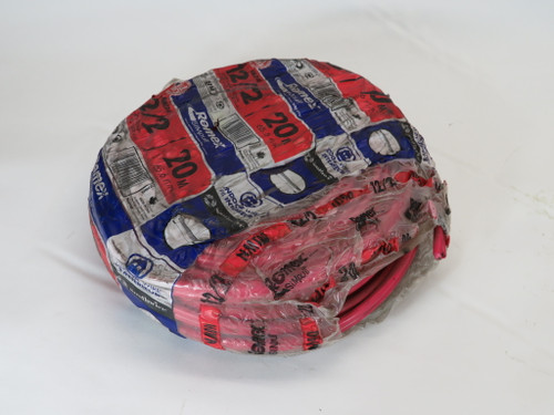 Southwire NMD90 12/2 20M ROMEX Cable 12AWG 2 Conductor 20m L Red PACKAGE DMG NWB