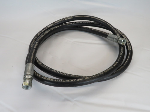 Parker 471TC-8 Hose Assembly 1/2" ID 4250 psi 29.7 MPa 8.25' L USED