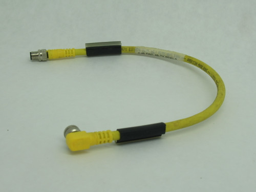 Balluff C49GNE-49-TY-003M-2 Sensor Cable 3-Pin Male to Female 9" Cable USED