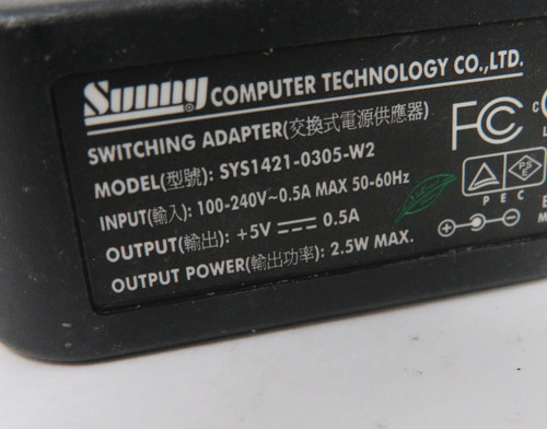 Eyedro EMW.SMOD.3 Wireless Electricity Monitor 5DC 0-350mA 0-7.5VAC 0-100mA USED