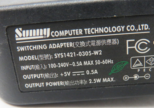 Eyedro EMW.ETHG Wireless Electricity Monitor 5VDC 0-350mA USED