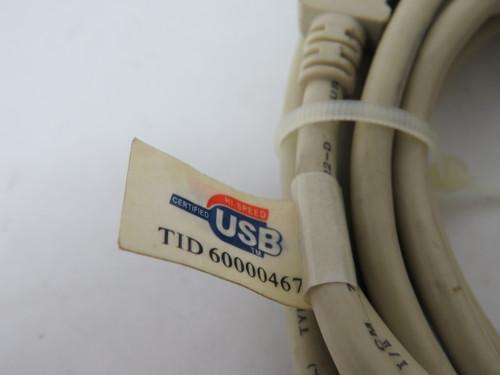 Generic TID60000467 High Speed USB 2.0 Printer Cable A-Male to B-Male 3m USED