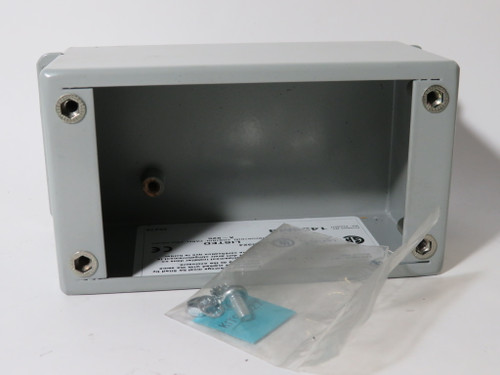 Hammond 1435MB Steel Push Button Enclosure 2-Hole 22.5mm SHELF WEAR NOP