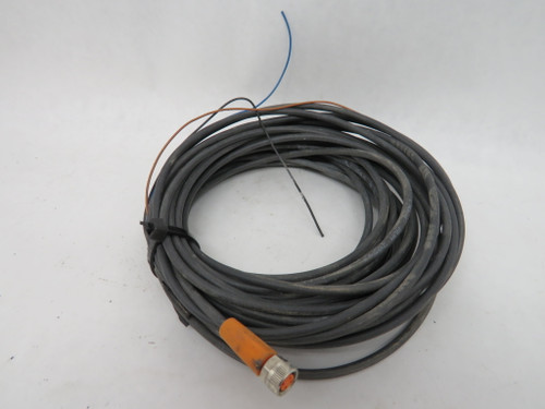 Ifm EVC143 M8 Connector Cable 50VAC 60VDC 3A 10m USED