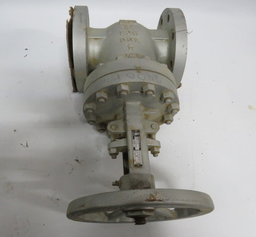 Newco FIG13F-CB2 Carbon Steel Gate Valve 4" 300WOG 140PSI@10DEG F ! NOP !