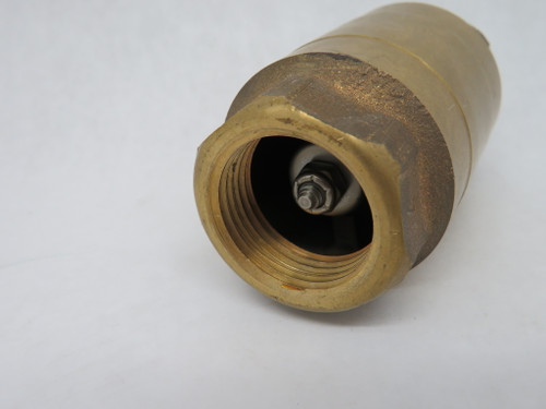 Strataflo 300-100 Bronze Spring Check Valve 1" FNPT 400LB COSMETIC DAMAGE USED