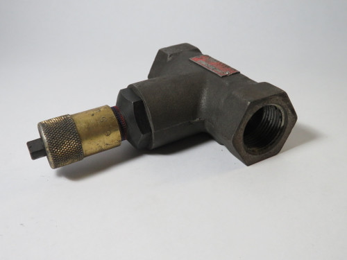 Deltrol EF40S Flow Control Valve 1" NPT 5000 psi USED