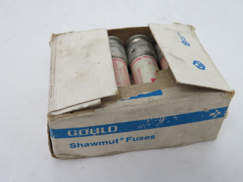 Gould Shawmut TRN-R-2-1/4 Tri-Onic Fuse 2-1/4A 250VAC Lot of 9 DMG BOX NEW