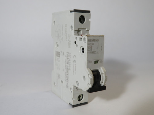 Siemens 5SY4132-8 Miniature Circuit Breaker 32A 230/400V 1-Pole D32 USED