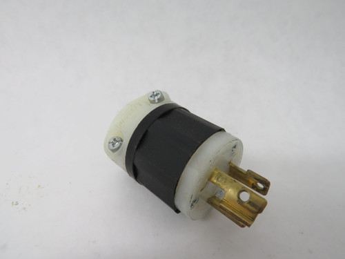 Leviton 4570-C Locking Plug L6-15P 15A 250V 3W 2P USED