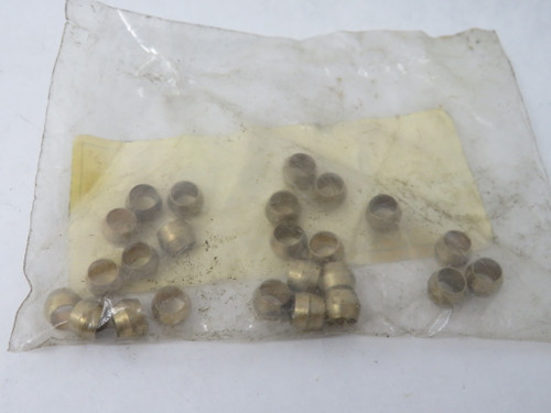 Fairview 60-4 60 Compression Fitting Sleeve 1/4" Lot of 24 HOLEY BAG NWB