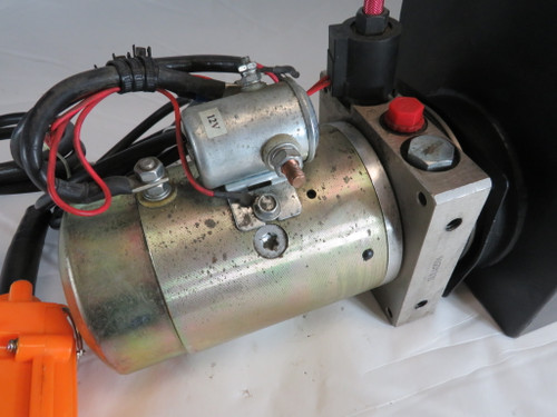 Hy-Spec Hydraulik HYS-SE12H3GSM0R23-R2 Dock Pump w/Reservoir 12V USED